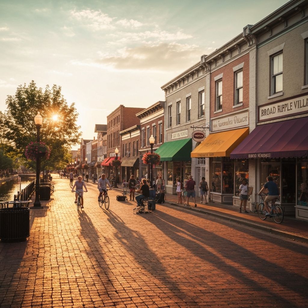Broad Ripple neighborhood Indianapolis
