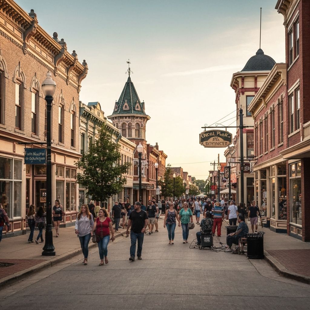 Fishers Indiana property management services - Nickel Plate District downtown