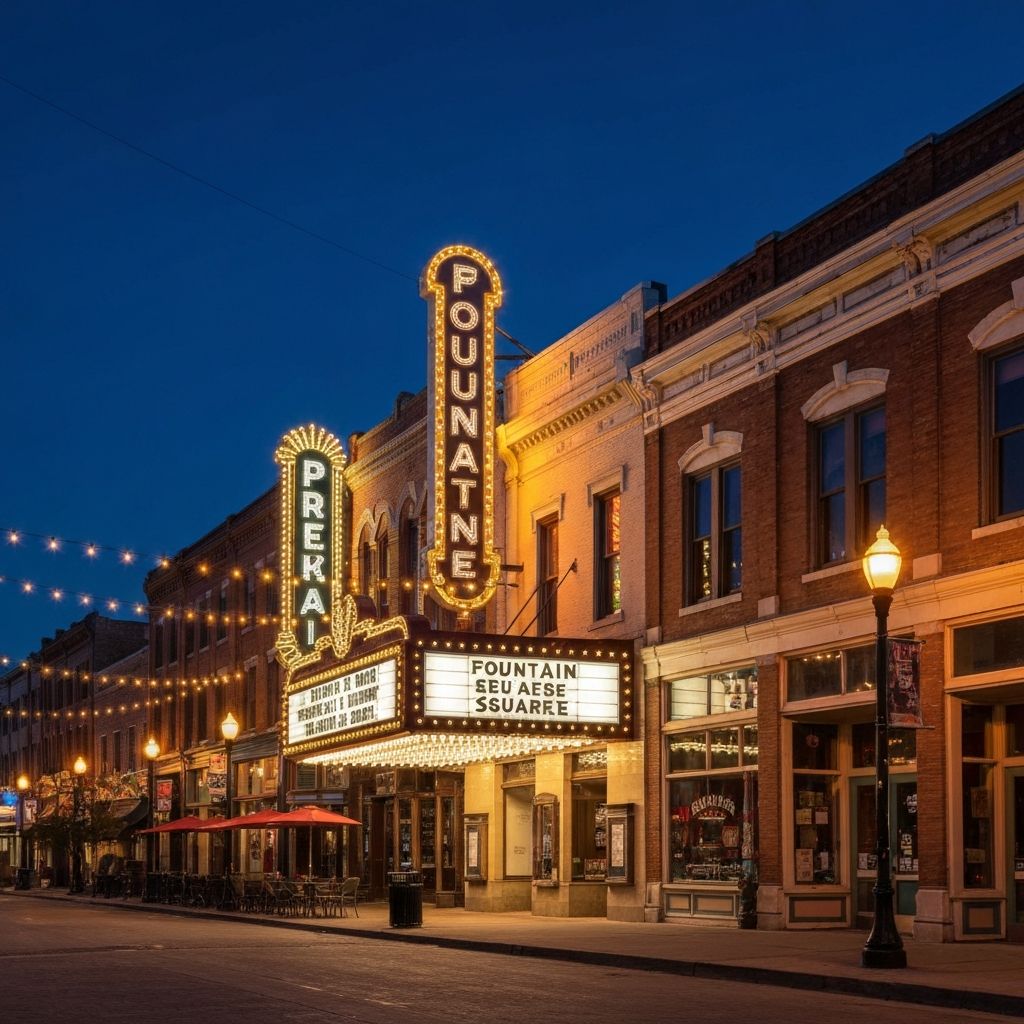 Fountain Square neighborhood Indianapolis