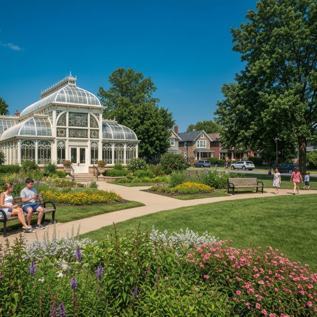 Garfield Park neighborhood in Indianapolis