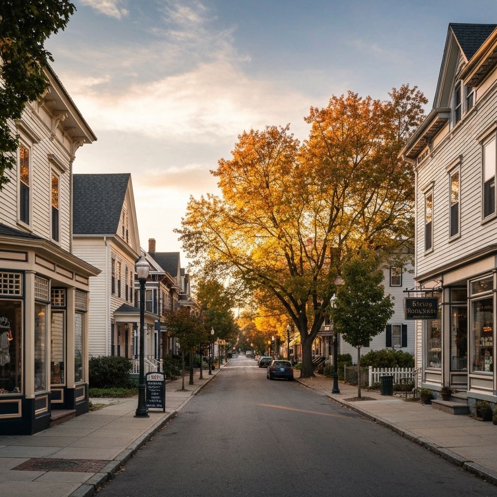 Irvington neighborhood in Indianapolis