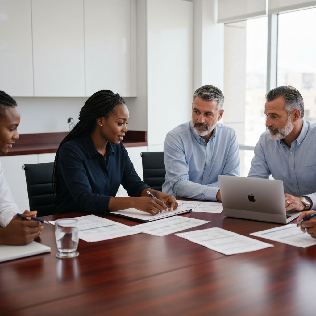 Leaseway team meeting